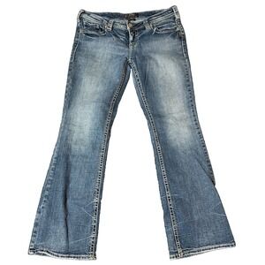 Silver‎ Aiko Women's Mid Bootcut Jeans 31x31 Blue Denim